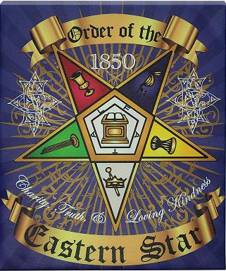 order-of-the-eastern-star-canvas-wallhangingA