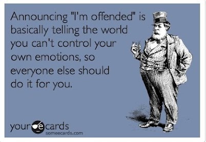Im offended