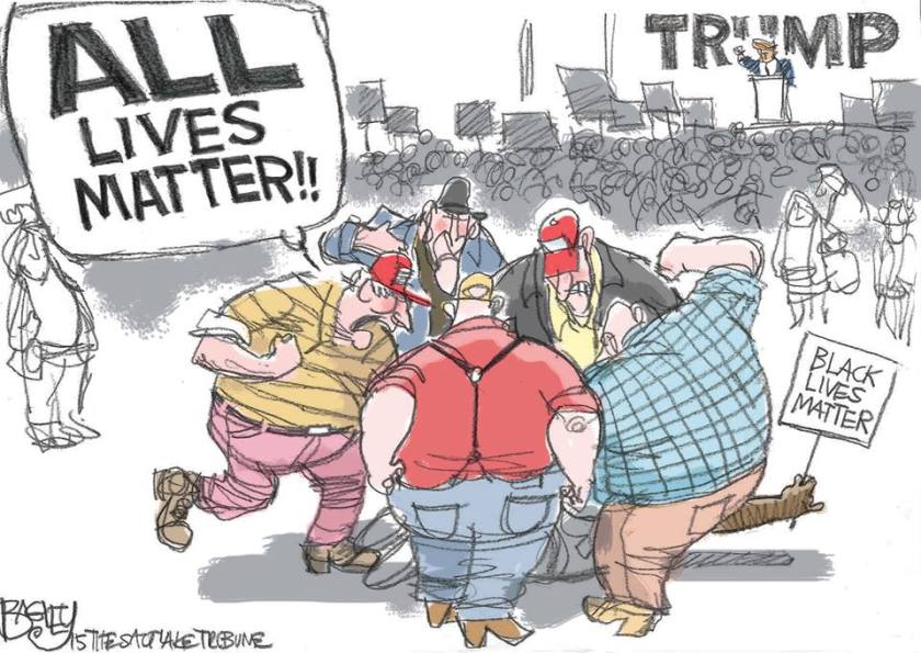pat bagley black lives matter