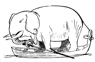 elephant-in-row-boat-earring