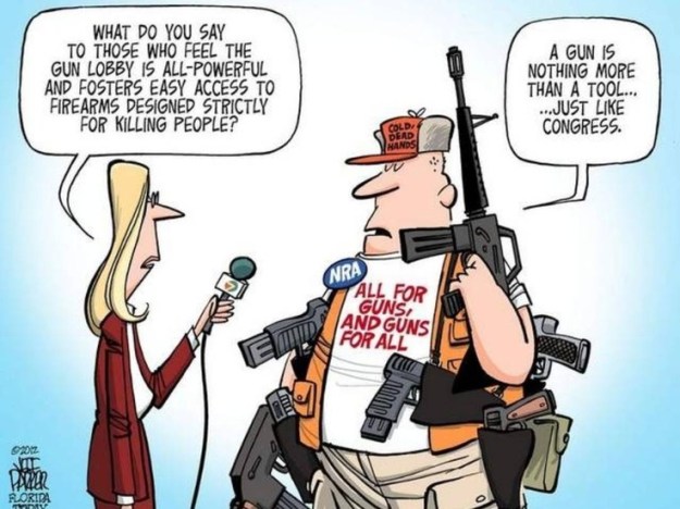 A gun is a tool just like congress