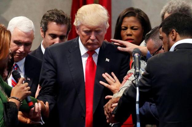 The Lord Trump Pence and a gaggle