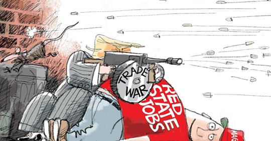 trade war collateral