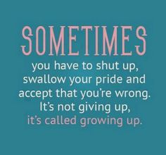 Just Grow Up