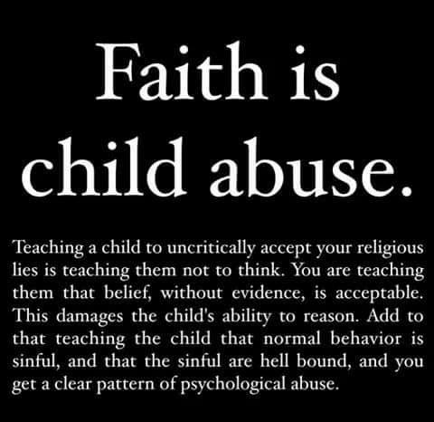 Faith is abuse