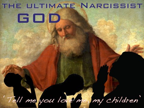 Image result for narcissist god