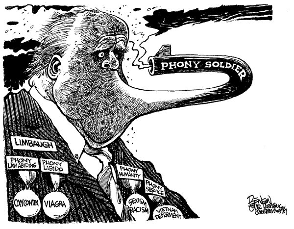 Limbaugh phony soldier